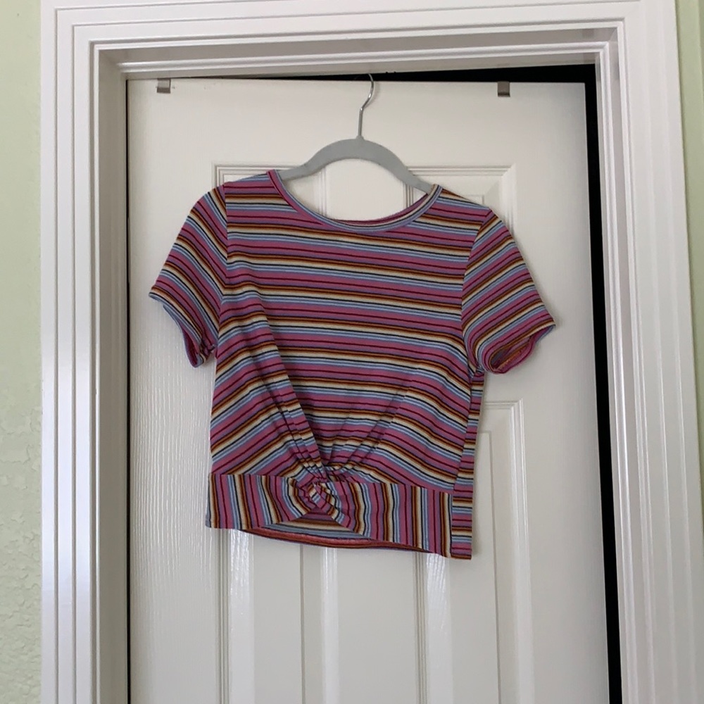 Fun retro colorful tee